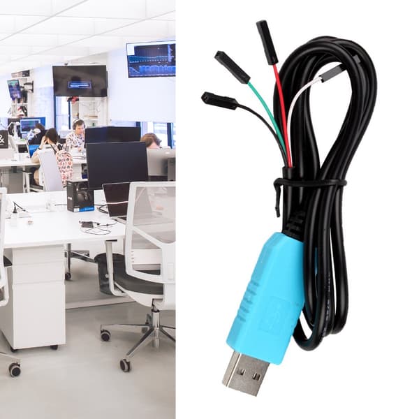PL2303TA Download-kabel USB til TTL RS232 serielt kabel Debug Console-kabel