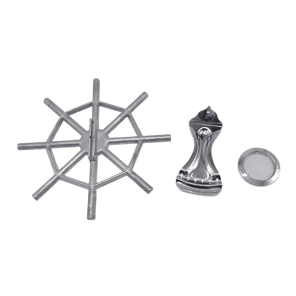 5-delad Dobro Resonator Gitarr Set Bro Ställ Soundhole Cover Resonator Tailpiece