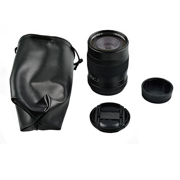 60 mm F2.8 APS-C makroobjektiv 2:1 förstoring Manuell fokus Kameralins Kompakt storlek Används för 77D 80D 5D4 550D 650D 1000D
