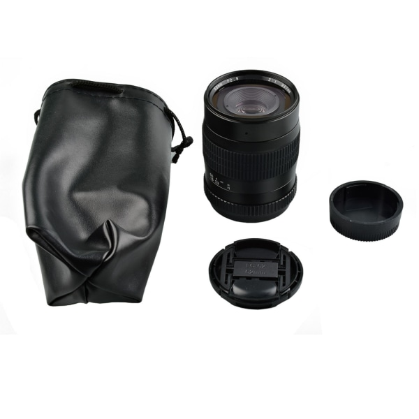 60 mm F2.8 APS-C makroobjektiv 2:1 förstoring Manuell fokus Kameralins Kompakt storlek Används för 77D 80D 5D4 550D 650D 1000D null - FOR Canon
