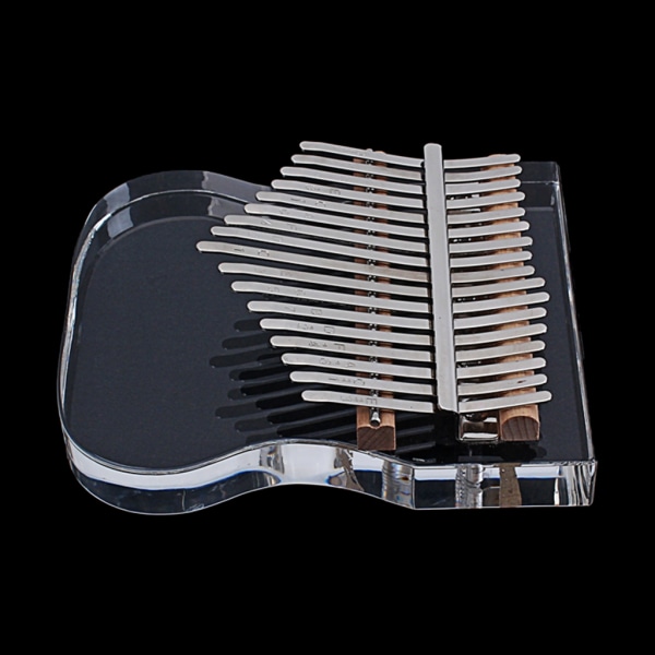 17 Tangenter Tommelfingerklaver Transparent Kalimba Fingerklaver Musikinstrumenter Gaver Cloud style