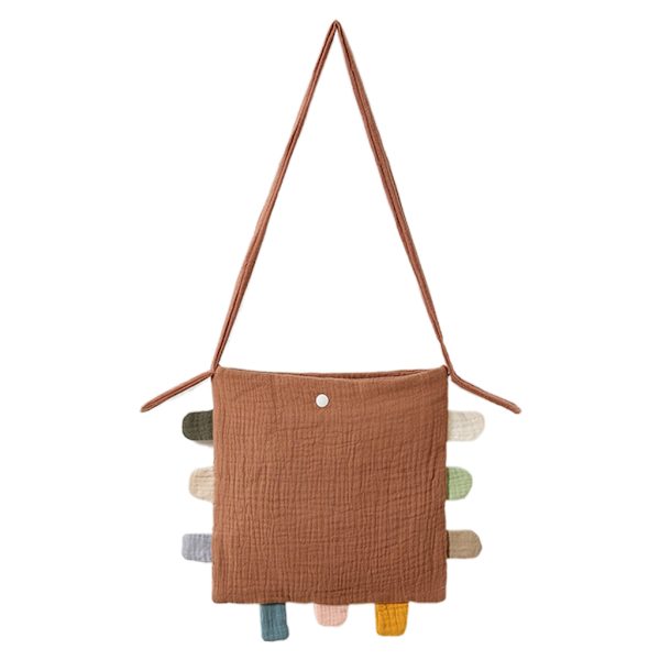 Crossbody-tasker Alsidig messenger-taske med stor kapacitet, afslappet børnetaske Carmine