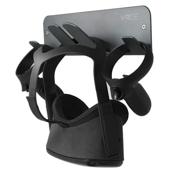 Universell Väggmonterad Hållare för Quest 1/2/Rift/Rift-S/HTC Vive VR-headset Displayförvaring Konsol Platsbesparande Stativ Black