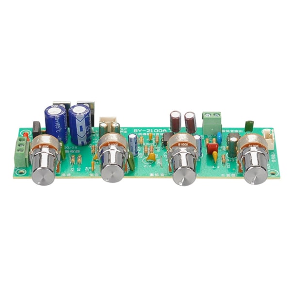 BY-2100 Tuning Amplifier Board Dubbel AC12-15V Mixers Tone Board Volymkontroll Subwoofer Justering Förstärkare