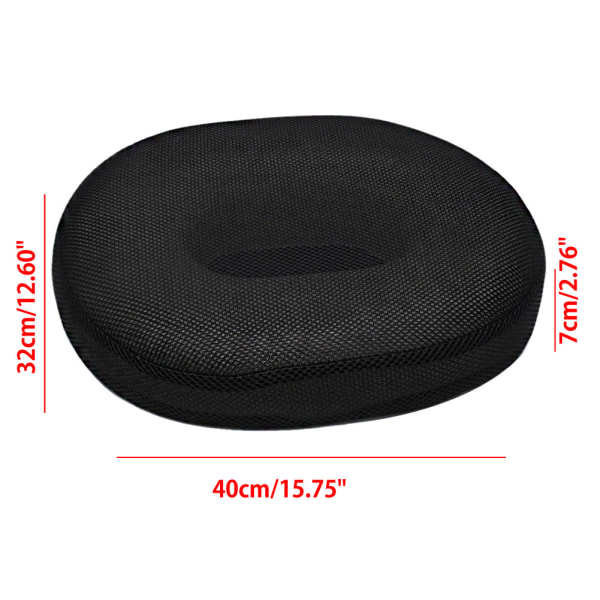 Coccyx Pain Relief Ring Stol för Sittdyna Memory Foam Comfort Donut Kudde  Black d9bf | Black | 0.43 | Fyndiq