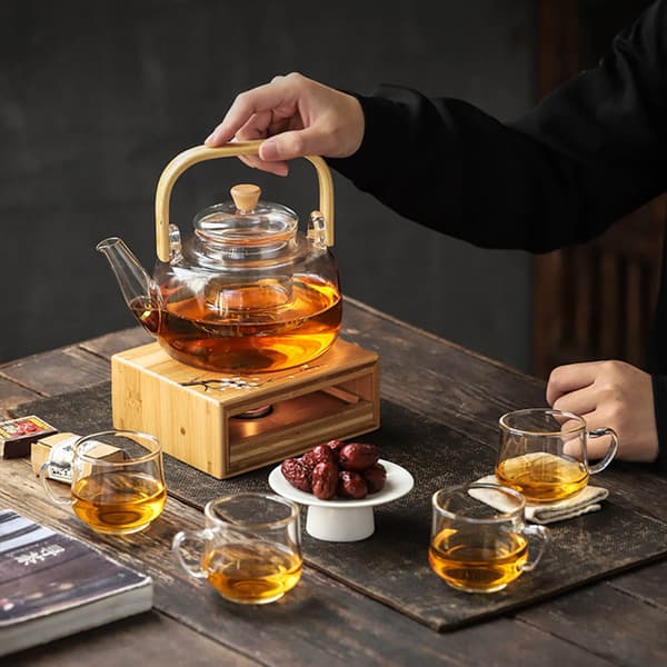 Isolasjonsbase Te Kaffe Vannvarmer Lys Varmbase Holder Teservise