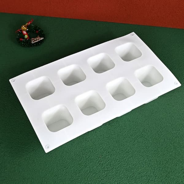 8-hulls yoghurtkopp silikonmousse kakeformer dessertform