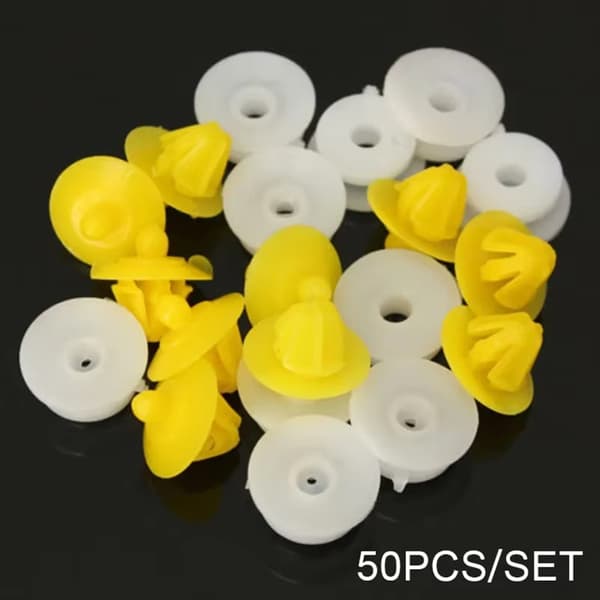 50 stk. Fastgørelsesclips Dør Hjulbueclips til Discovery 3 4 Trim Panel Clips