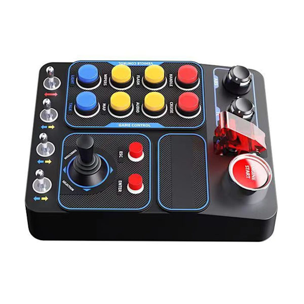 CB1 Sentral Kontroller Racing Emulator med Programmerbar Tast og LED-Lys