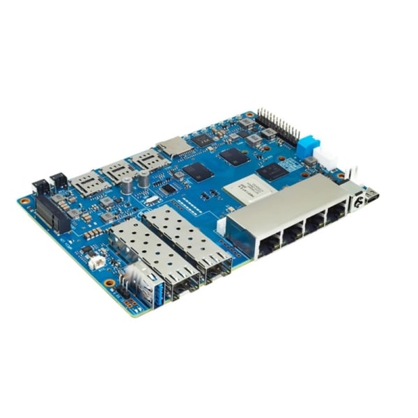 Til Banana Pi BPI-R4 Wifi7 Control Board vedtager MT7988A Open-Source Router Board