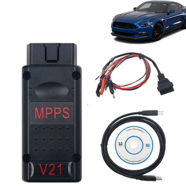 MPPS V21 Chip Tuning Scanner Cable Multiboot Auto Diagnostic Tool
