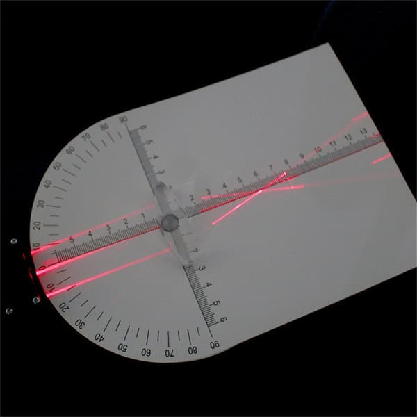 Plast Lys Reflektion Brydning Demonstrationsapparat til Hjemmeundervisning