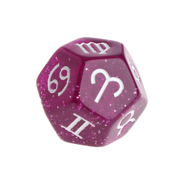 Astrologiset noppakuutiot 12-sivuiset monitahoiset noppakuutiot Astrologia Tarot-kortti Tähdistö C