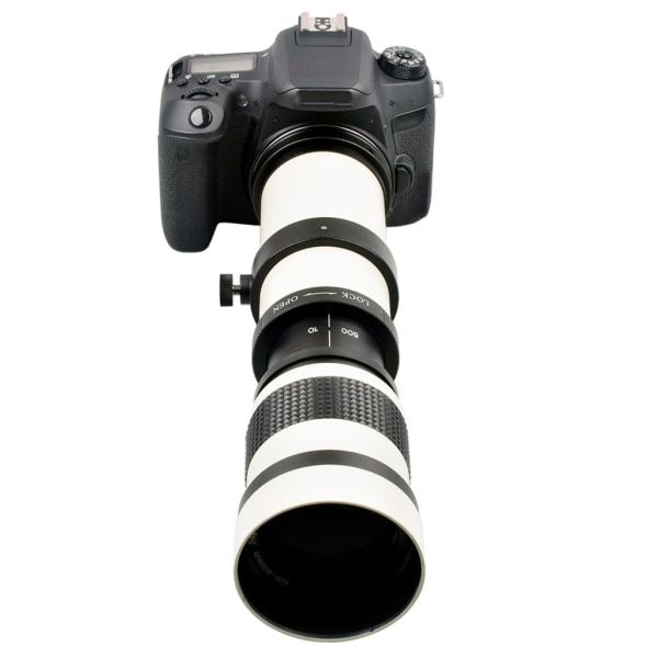 Kamera supertelezoomobjektiv F/8.3-16 420-800 mm för T-fäste för M4/3 EMont XF D3400 6D digitalkameratillbehör null - Nikon