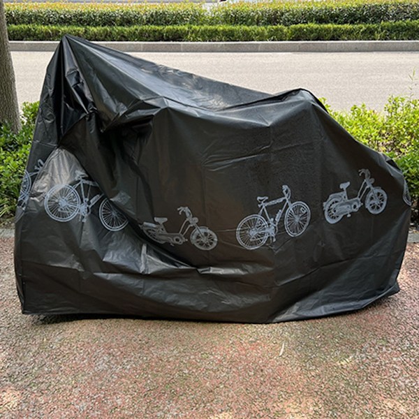 Vattentätt Cykelöverdrag Utomhus Solskydd Cyklar Solskyddsöverdrag Gray