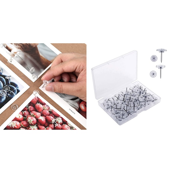 50/100/150 stk. Flade Hætte Push Pins Gear-formet Pushpin Kortnål til Opslagstavle Fotovæg Syning Nål til Stof Quilting 150pcs