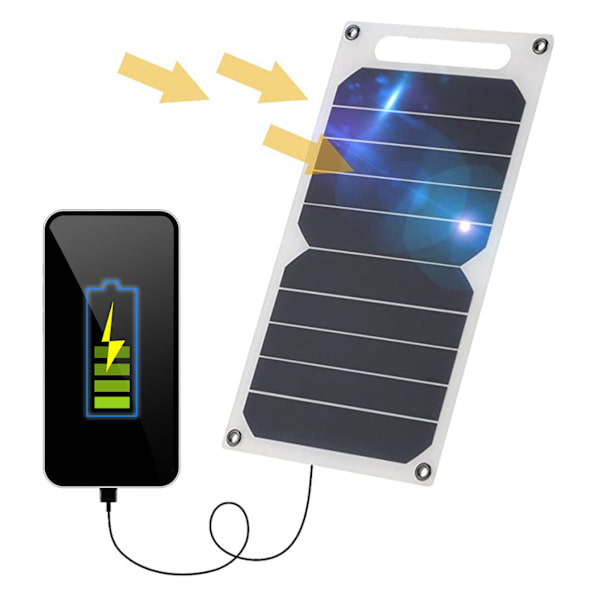 10W solcellepanel for sikkerhetskamera utendørs solcellepanel lader