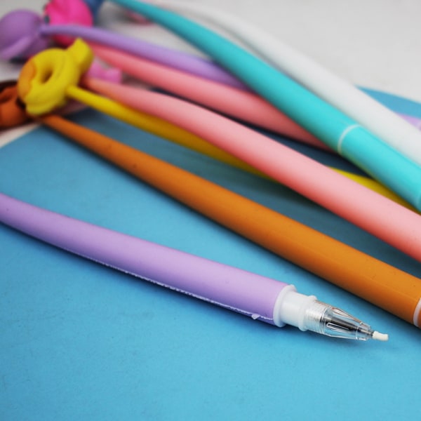48 stykker Sweety Gel Pen Novelty Gel Pen Office Skrivepenn Skriv jevnt for Kid Student Skrive Tegning