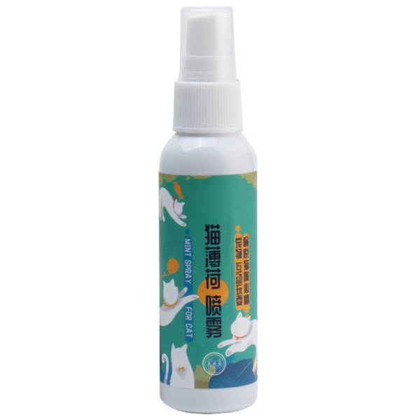 Catnip Spray 1,7 Oz Premium Safe Treat för innekatter Maximal styrka för kattungar frestelser Plastflaskförpackning