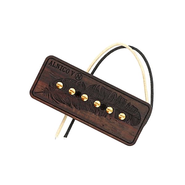 Elektrisk Gitarr Pickup Magnet Hals Mellan Stall Sele Enkelspoliga Pickuper