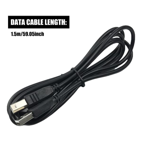 USB Printer Datakabel Printerledning Firkantet Port USB 2.0 Printerkabel 150cm