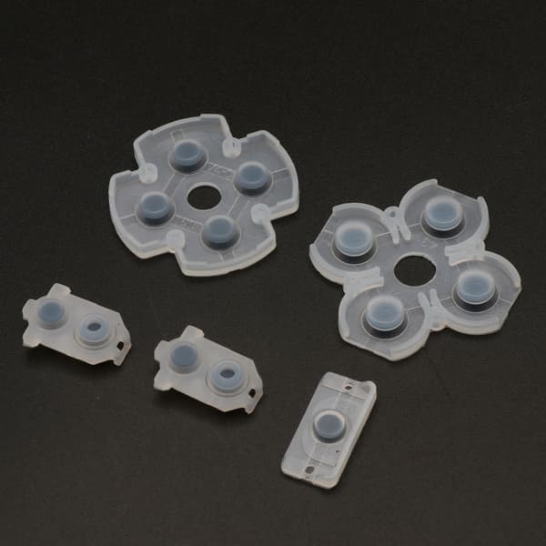1 Sæt Silikone Ledende Gummipuder Reparation til  Controller
