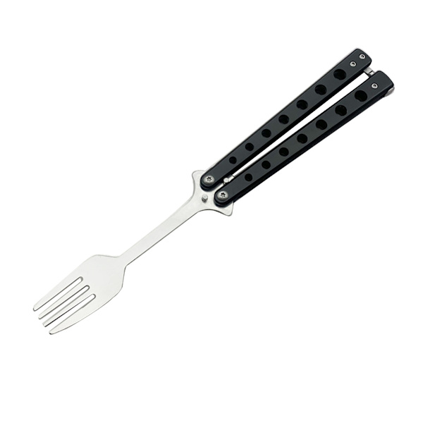 Ske Fork Butterfly Fork Spil Sikkerhedstræner Camping Bestik Color Spoon