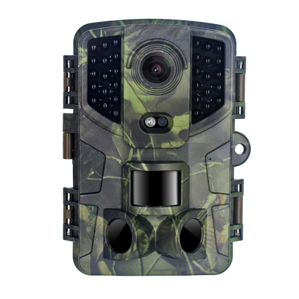 20 MP sporkamera, 1080P jagtkamera med infrarød sensor til overvågning af vilde dyr 120° registrering af rækkevidde bevægelse aktiveret