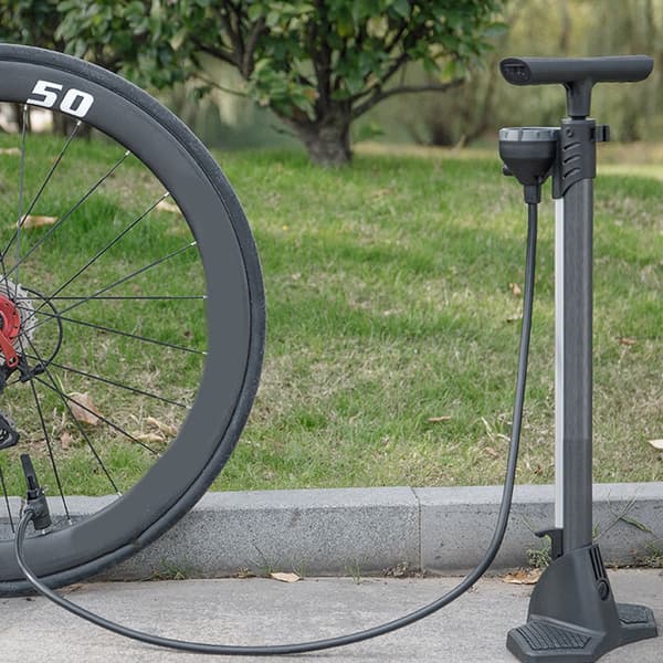 Effektiva Cykelpumpar Tillförlitlighet Höga Tryck Cykelpumpar