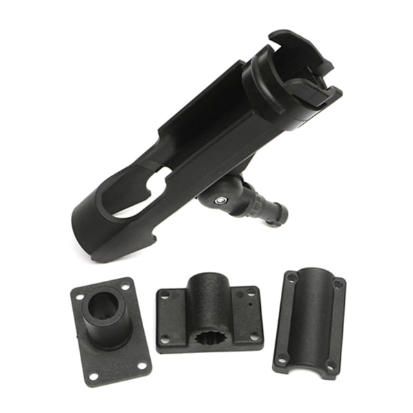 Fiskebådsstangsholder 360 graders rotation justerbar pakning kajak kano fixer mount