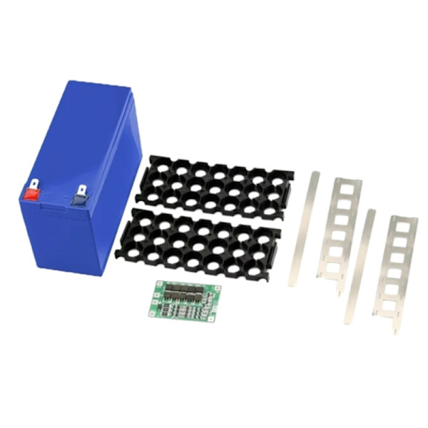 12V 7Ah case för 18650 celler Tom Box 3x7 Hållare 3S 40A Nickel Strips Förvaringsbox för DIY batteripaket