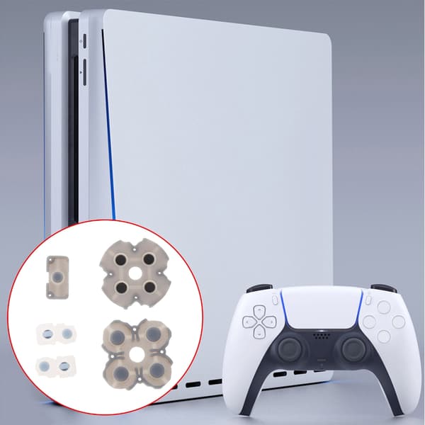 Ledende gummi til controller klæbende knap pad tastatur tilbehør