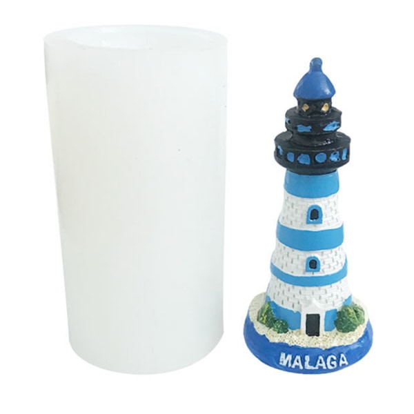 3D silikoninen mold vaha 3D Galata Tower mould Creative Tower -muotoon Kotitekoinen keittiökeksille