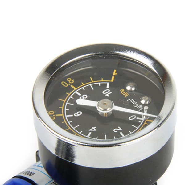 Luftkompressor trykafbryder AR2000 aflastningsregulator kontrolventil med manometer