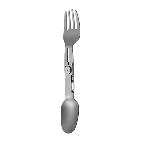Titanium Gear Foldbare Ske og Gaffel til Udendørs Eventyr