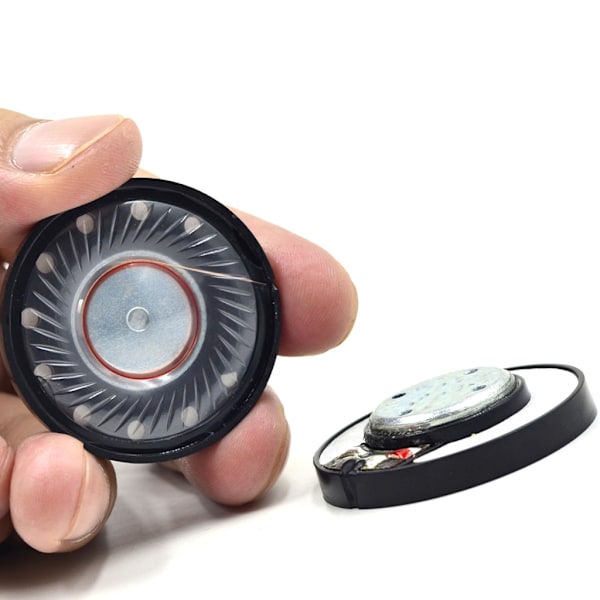 33Ohm DIY Högtalare 40mm Rund Högtalarelement för Studio 2 3 Hörlurar