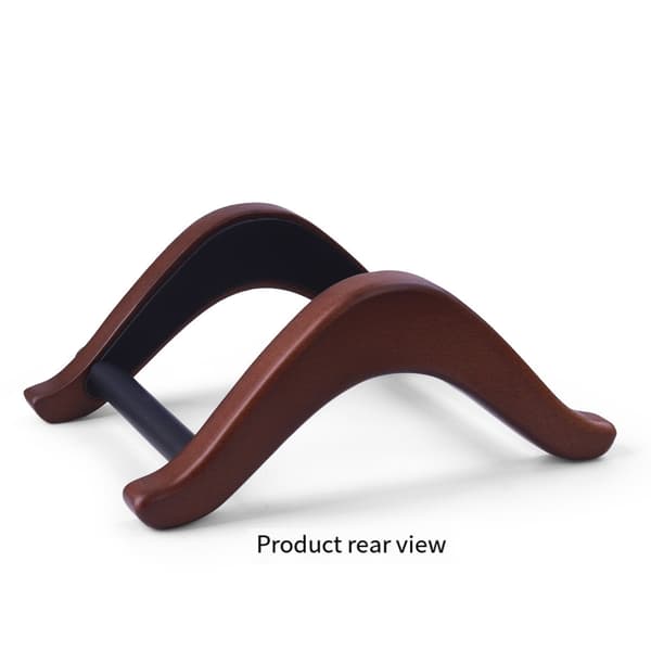 Justerbart Gitarrställ Trä Musikinstrument Display Rack Lätt att Använda