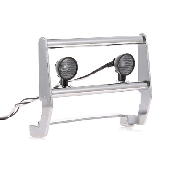 Frontfanger i rustfritt stål med 2 LED-lyssett for 82046-4 1/10