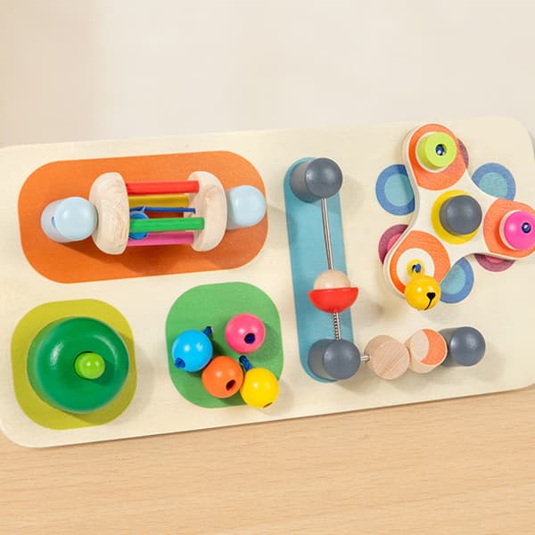 Interaktiv Treleke For Baby For Kognitiv Utvikling Og Sensorisk Lek