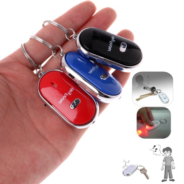 Praktisk Anti Lost Keys Finder för w/Alarm Tracker Device Key Chain for Men Wo Red