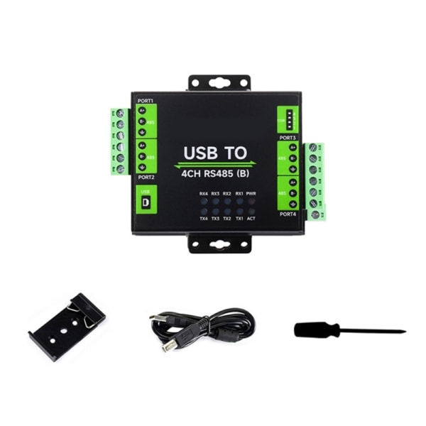 USB till RS485 seriell omvandlare 1200bps-460800bps RS485 kommunikationsmodul