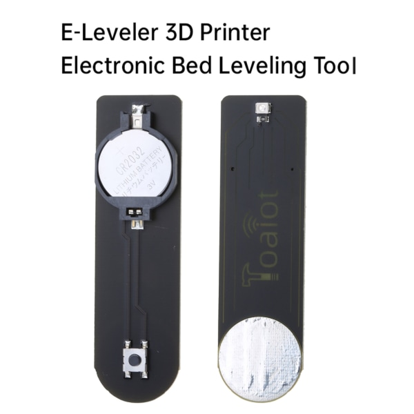 E-Leveler 3D-skrivare Elektroniskt verktyg för sängnivellering 3D-skrivare tillbehör med cellbatteri Audo Bed Leveling