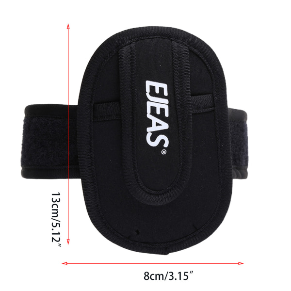 Referee Interphone Headset Armband Bag PocketOutdoor Gym Running Arm Band Hållare