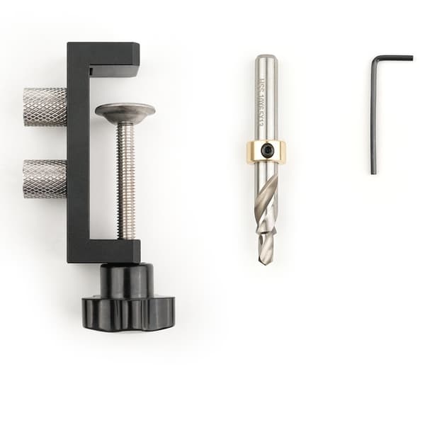 Præcisions boreguide til aluminiumsprofiler for nøjagtig hulpositionering