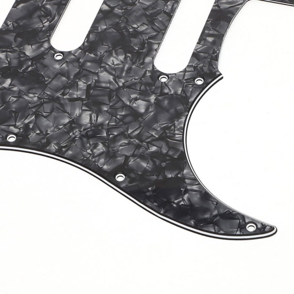 Elektrisk gitar pickguard skrapeplate for Fender Strat deler 3Ply