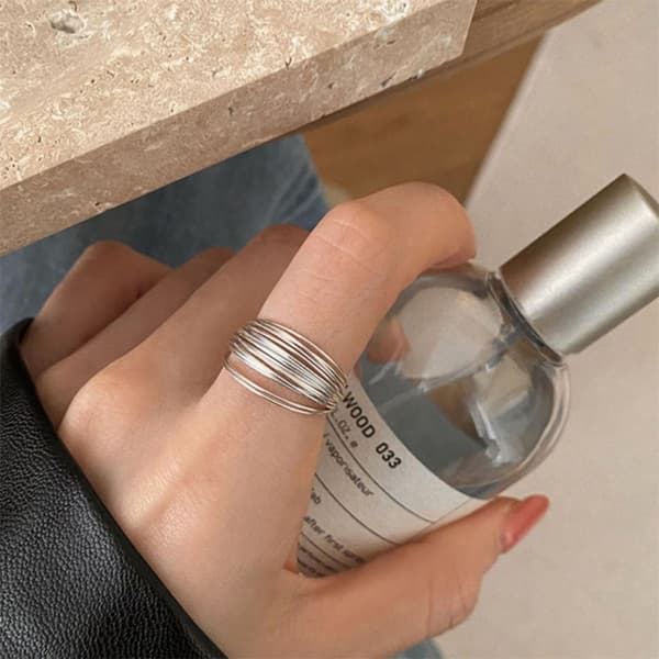 Unik Minimalistisk Silverton Elegant Mode Smyckesaccessoar