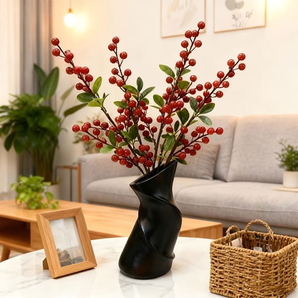 Tilpassbar vridd vase silikonform for DIY harpikskunstprosjekter