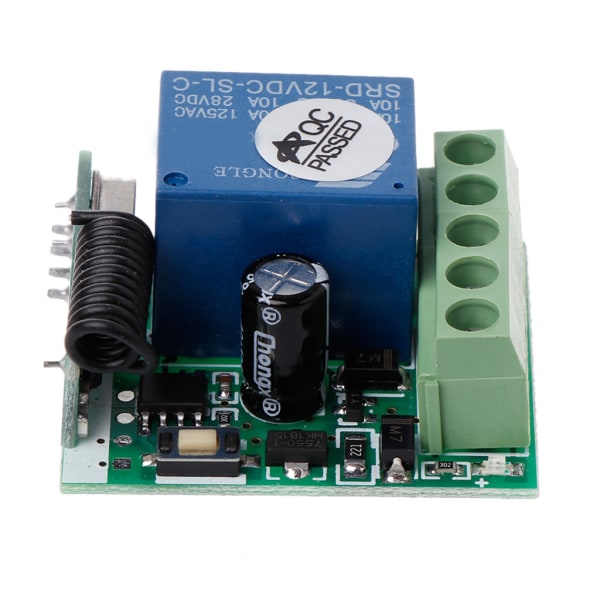 433Mhz Universal trådlös fjärrkontroll för DC 12V 1CH relämottagaresändare