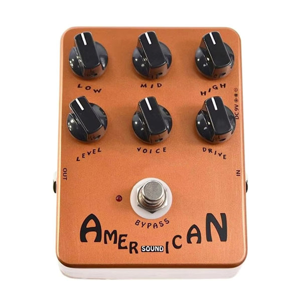 Gitarr Simulerar Distortion Ljudbox Effektpedal med Modern Tonflexibilitet