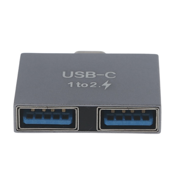 USB3.0 Hub Splitter 10 Gbps Snabb USB-C Type-C Adapter Dockningsstation 2 i 1 HUB
